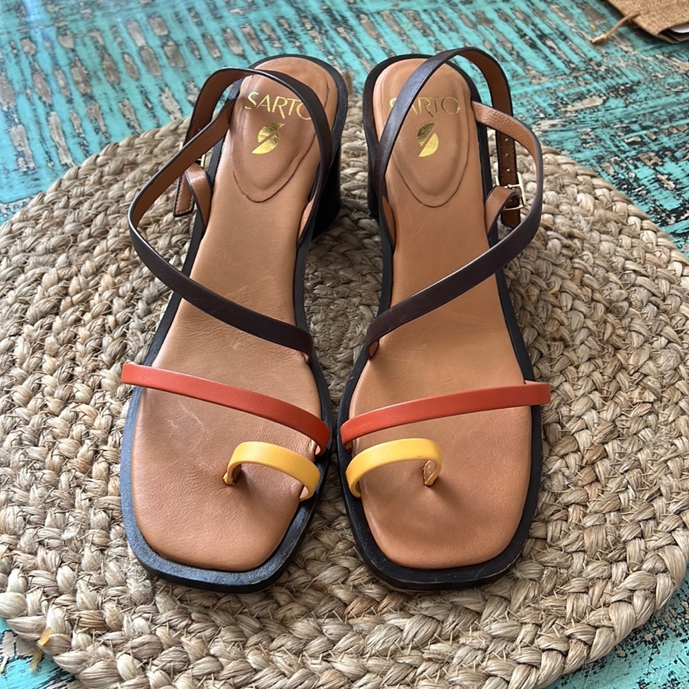 Women's Sarto by Franco Sarto Rache Toe Loop Strappy Sandal